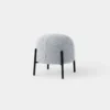 Ghế đôn Pouf khung chân kim loại phong cách Nordic hiện đại DOP0241