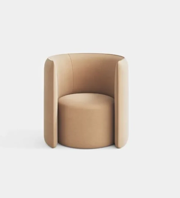 Ghế Armchair Solo thiết kế hình trụ bao quanh hiện đại DOP9235